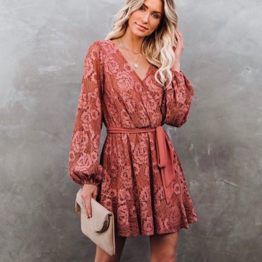Vici Heroic Lace Tie Dress S